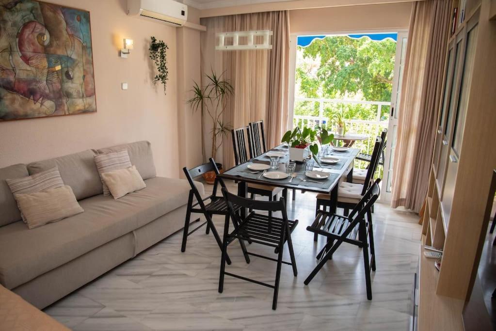 דירות מאלגה Piso Con Jardin מראה חיצוני תמונה