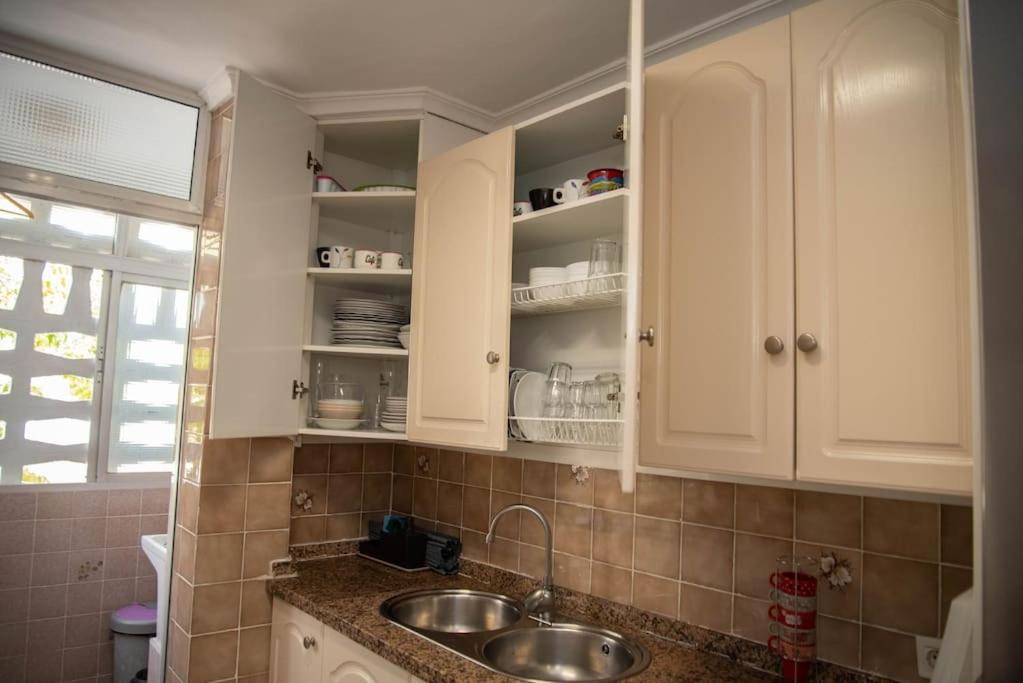 דירות מאלגה Piso Con Jardin מראה חיצוני תמונה