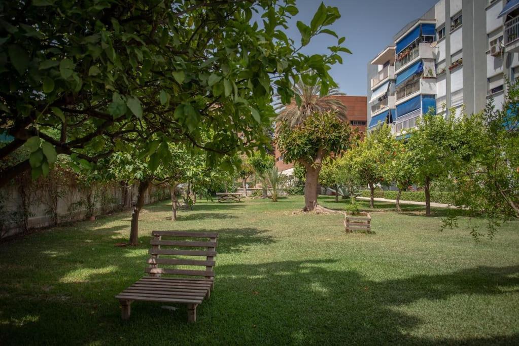 דירות מאלגה Piso Con Jardin מראה חיצוני תמונה