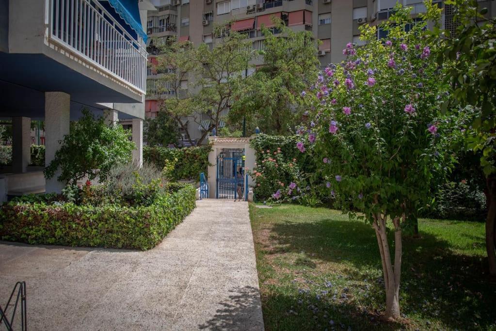 דירות מאלגה Piso Con Jardin מראה חיצוני תמונה