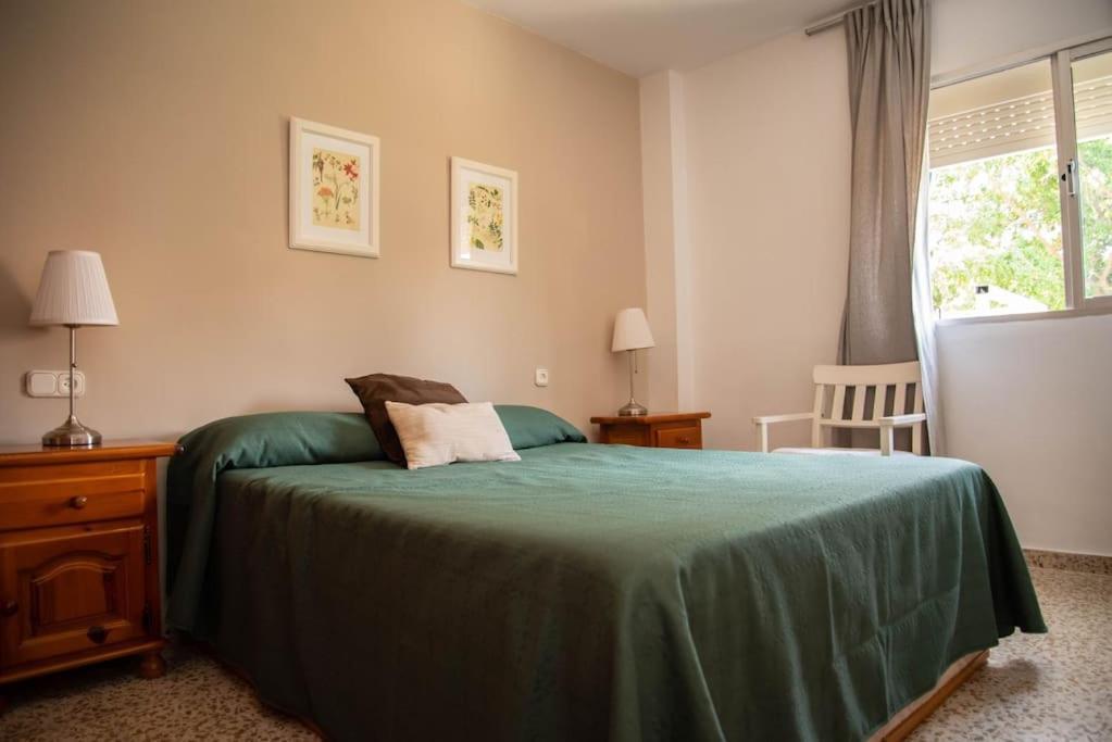 דירות מאלגה Piso Con Jardin מראה חיצוני תמונה